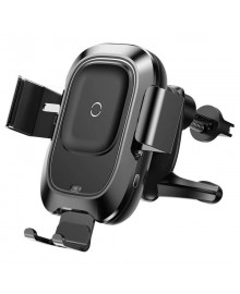 Авто держатель с беспроводной зарядкой Baseus Smart Vehicle Bracket Wireless Charger